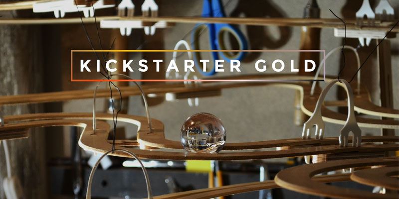 Giant marble run kits roll onto Kickstarter Mojo Nation