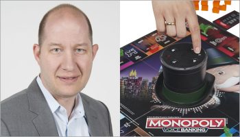 Brian Wilk, Hasbro, Monopoly Voice Banking
