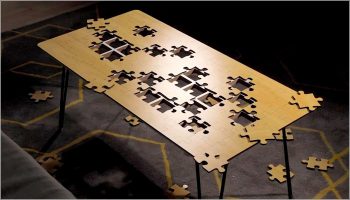 Jigsaw Puzzle Coffee Table