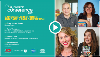 Game On: Hasbro, Funko and Gamely talk game design, Play Creators Conference