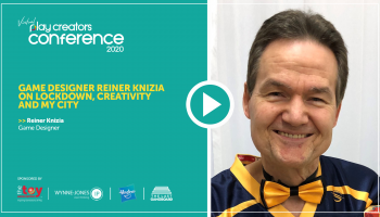 Game designer Reiner Knizia on lockdown, creativity and My City, Play Creators Conference