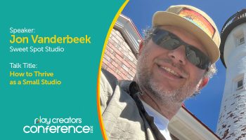 Jon Vanderbeek, Sweet Spot Studio, Play Creators Festival