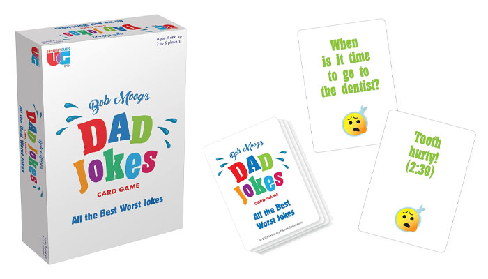 University Games debuts Bob Moog’s Dad Jokes game at US Toy Fair | Mojo ...