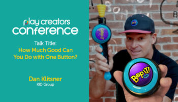 Dan Klitsner, KID Group, Bop It, Play Creators Conference, Play Creators Festival