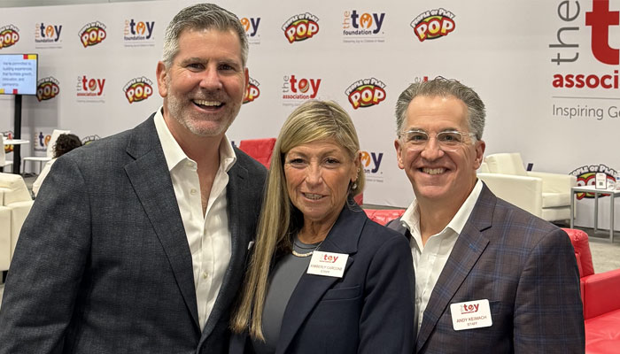 Greg Ahearn, Kim Carcone, Andy Kiemach, Toy Association,