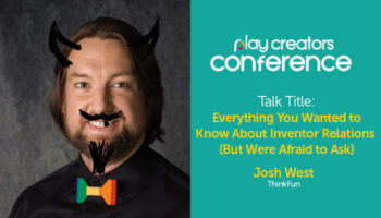 Josh West, ThinkFun, Play Creators Conference, Play Creators Festival