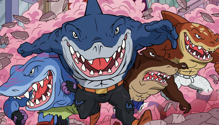 Mattel, IDW Publishing, Street Sharks, David Jonas, Ryan Ferguson
