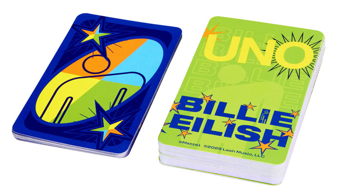Mattel, Billie Eilish, UNO, Ray Adler