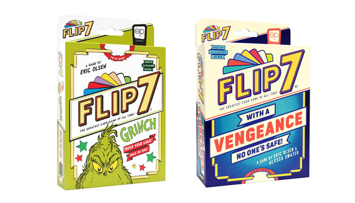 Eric Olsen, Flip 7, The Op, USAopoly